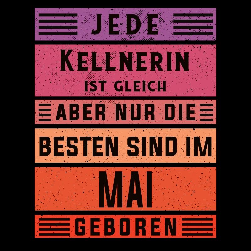 Gastronom-Wirt Geburtstag Mai geboren Kellnerin