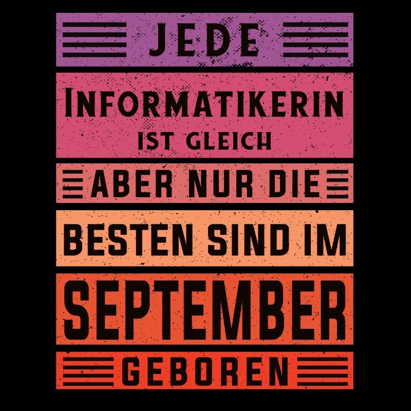 Programmierer Geburtstag September geboren