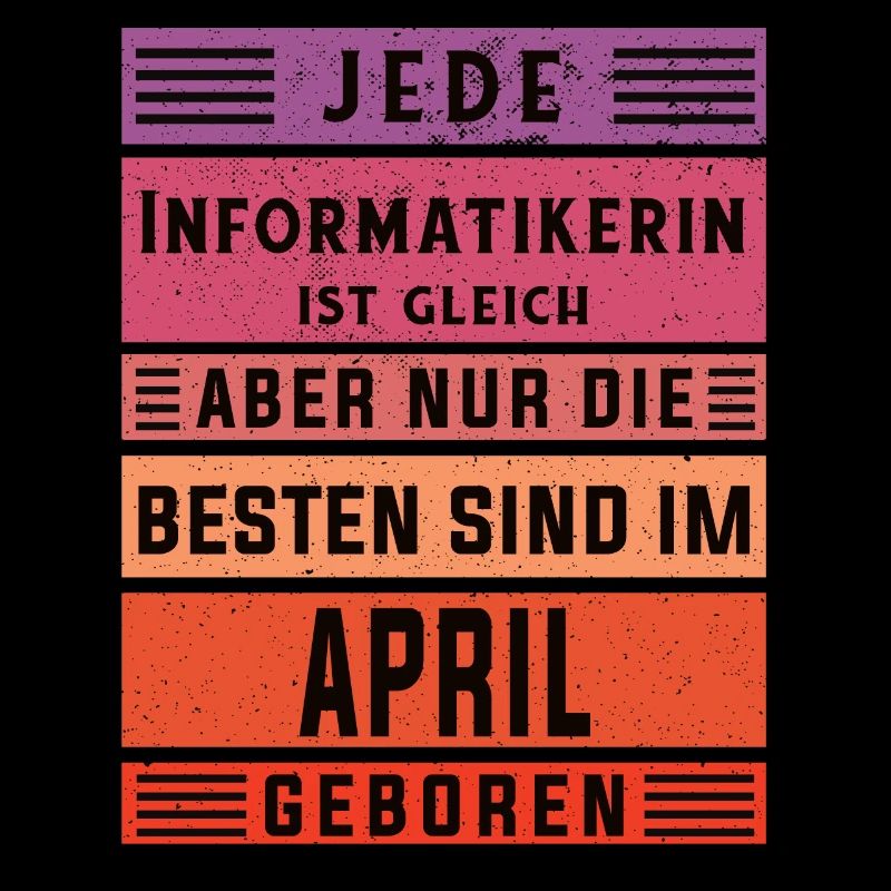 Programmierer Geburtstag April geboren