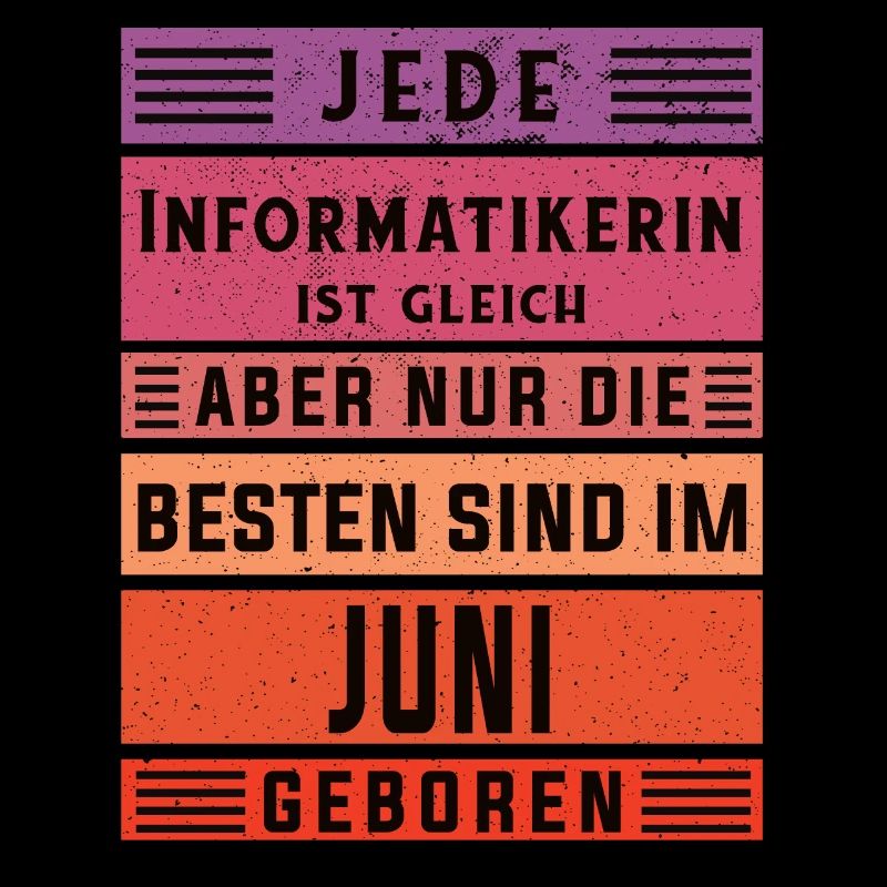 Programmierer Geburtstag Juni geboren