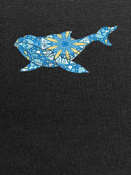 Mandala Whale Geometry Pattern