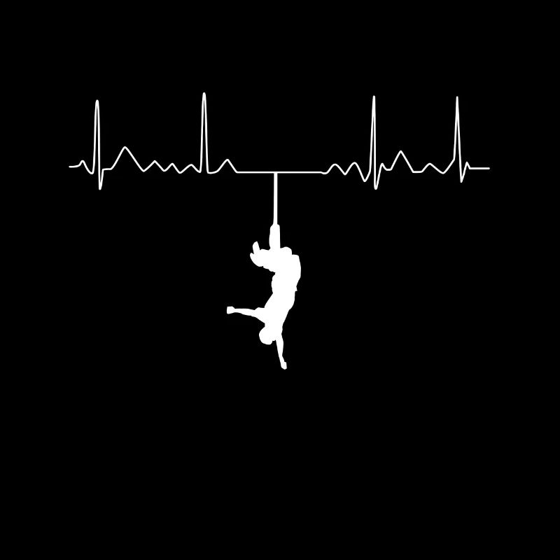 Bungee Jumping Heartbeat Pulse ECG
