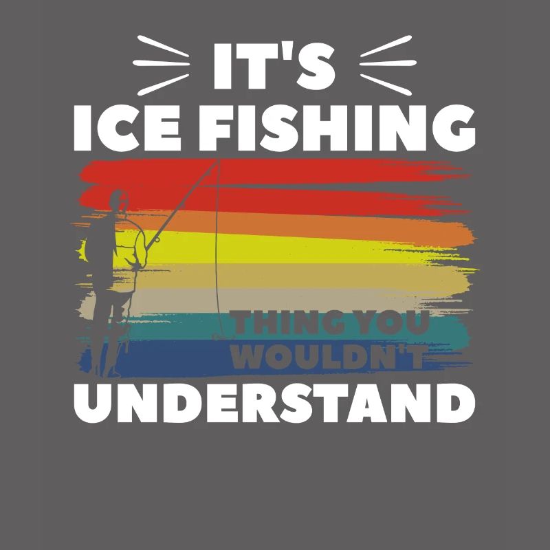 C’est la pêche sur glace que vous ne comprendriez pas pêcheur