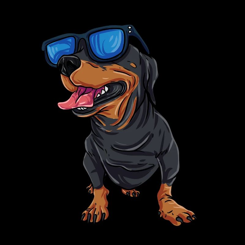 Cooler Dachshund Dackel