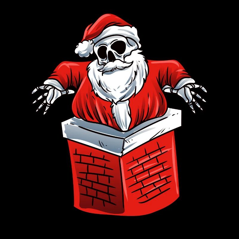 Squelette du Père Noël