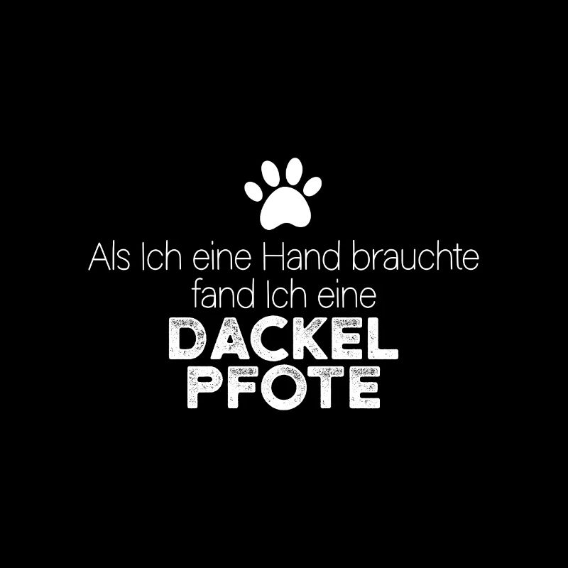 Hand Dackel Pfote