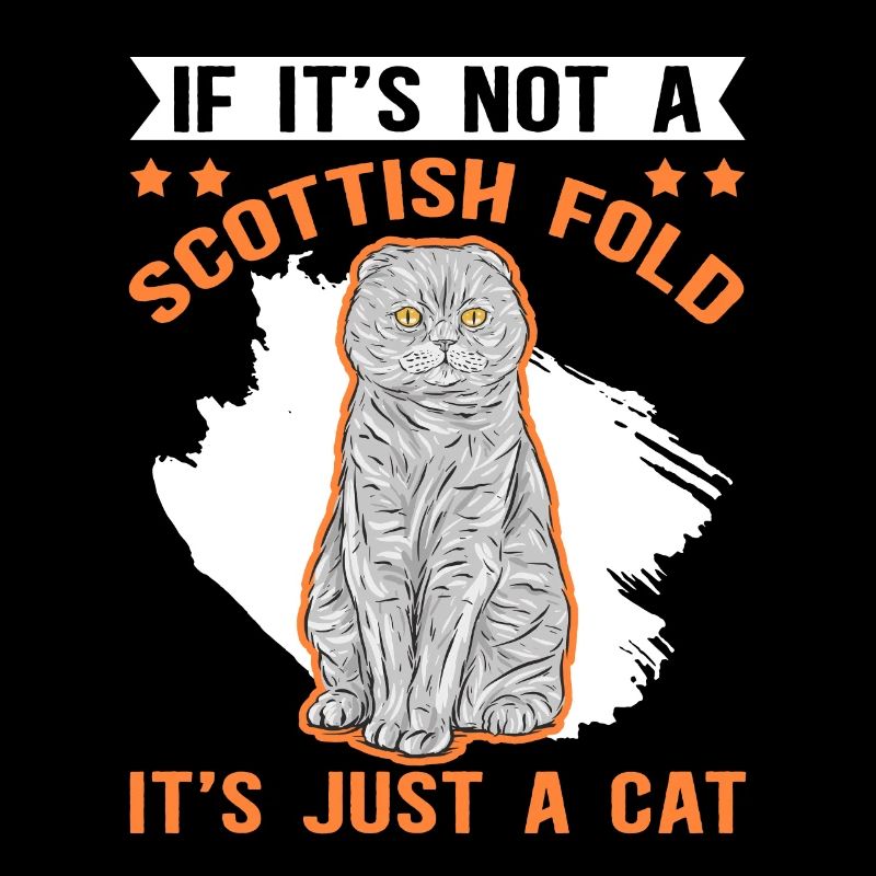 Scottish Folding Ear Cat Cat Owner Gift
