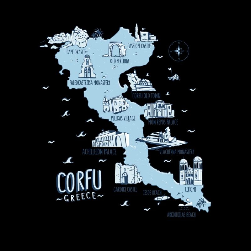 Corfou Grèce Corfou