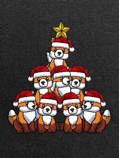 Fox Christmas Tree