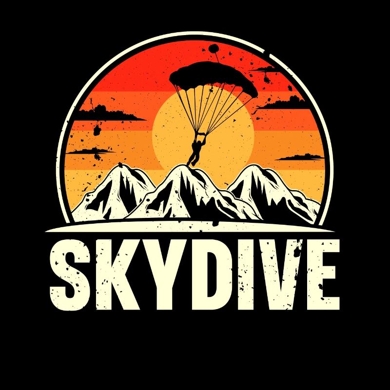 Skydiving Parachutists Parachute