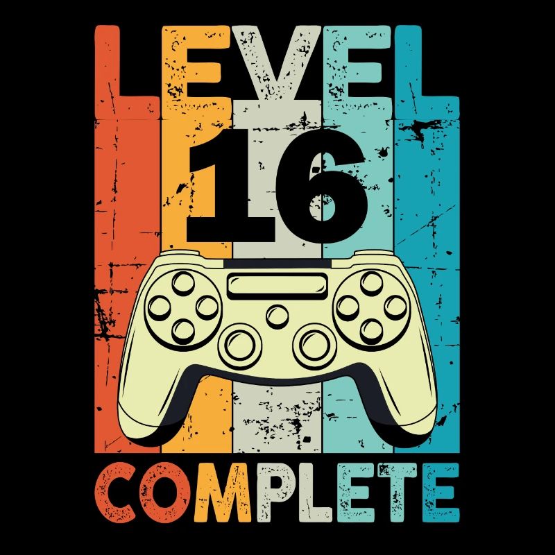 Level 16 Complete Gaming Geburtstag