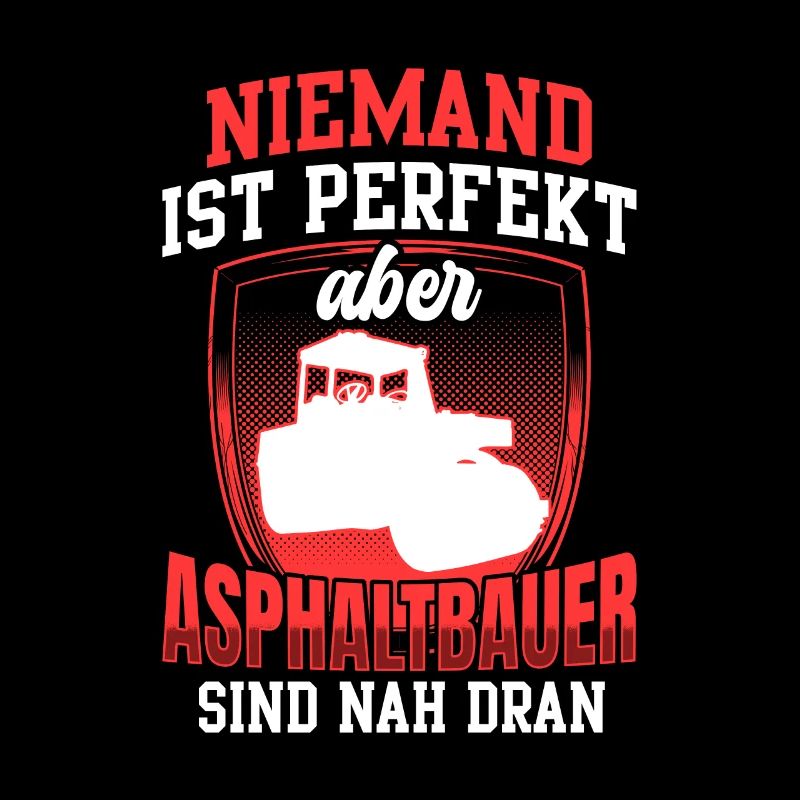 Asphaltbauer sind perfekt Asphaltierer