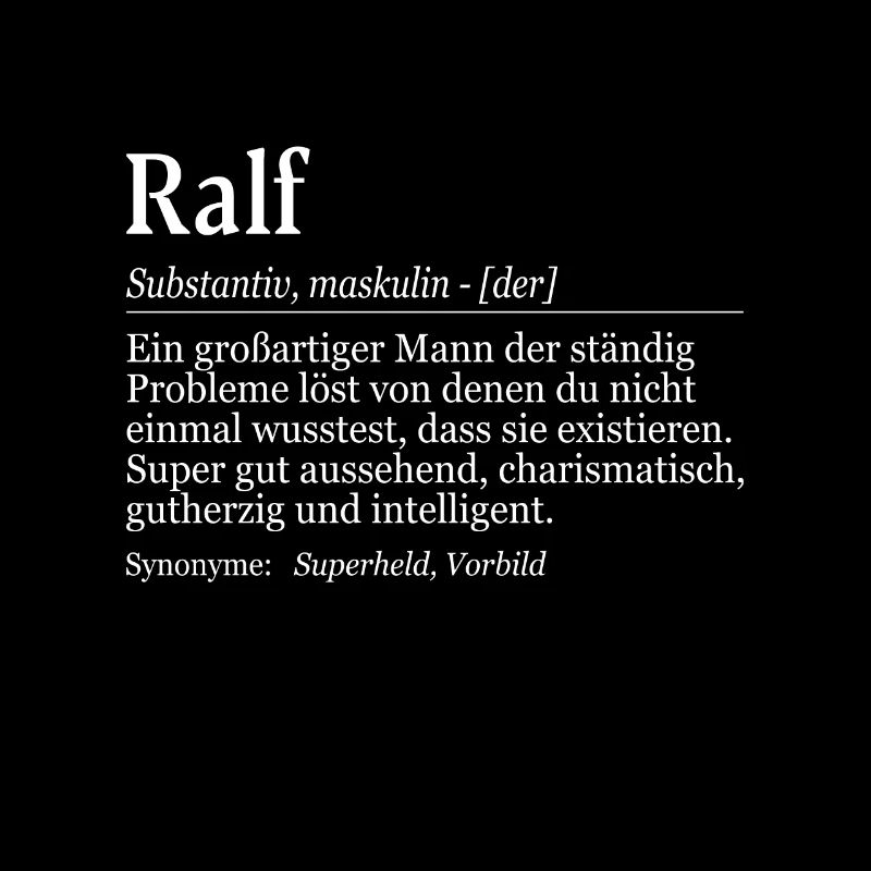 Ralf Definition Namenstag Geburtstag Name