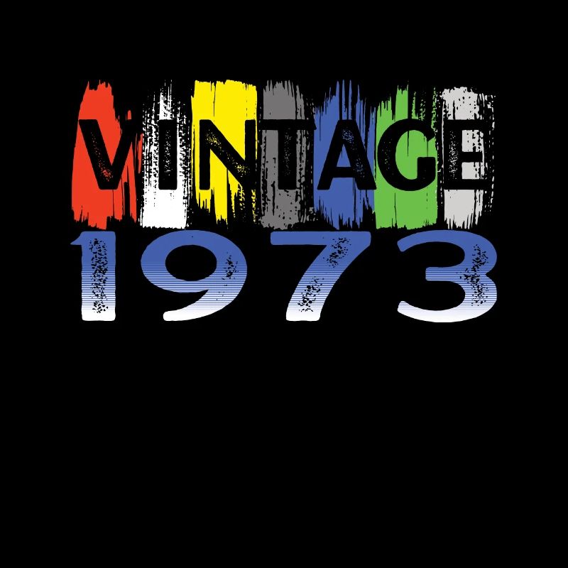 Vintage 1973 Retro Bitrthday Limited Edition