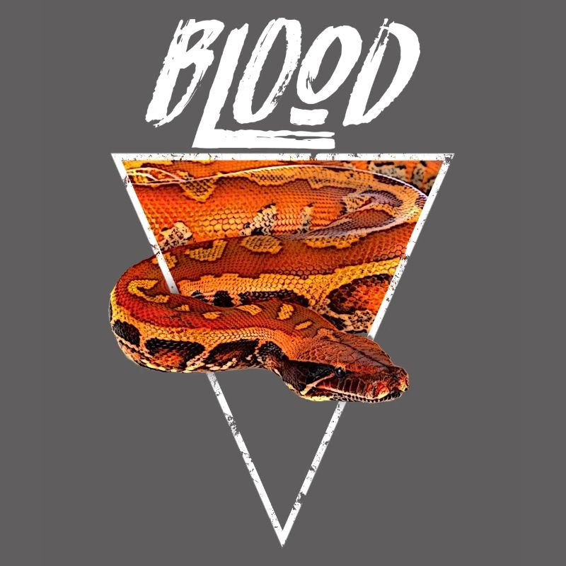 Blutpython Schlangenhüter Geometrisch