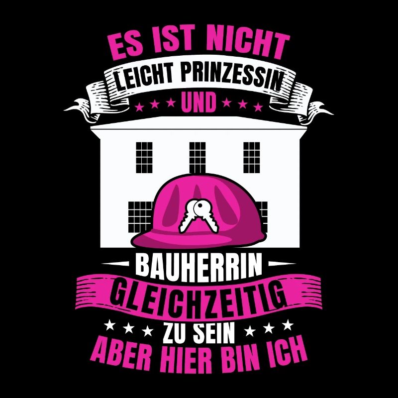 Bauherrin Prinzessin Hausbau Baustelle