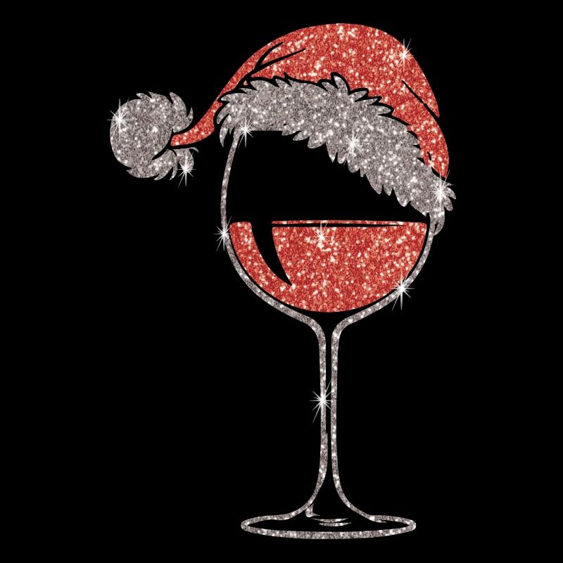 Décembre Alcool Wine Lover Ugly Christmas