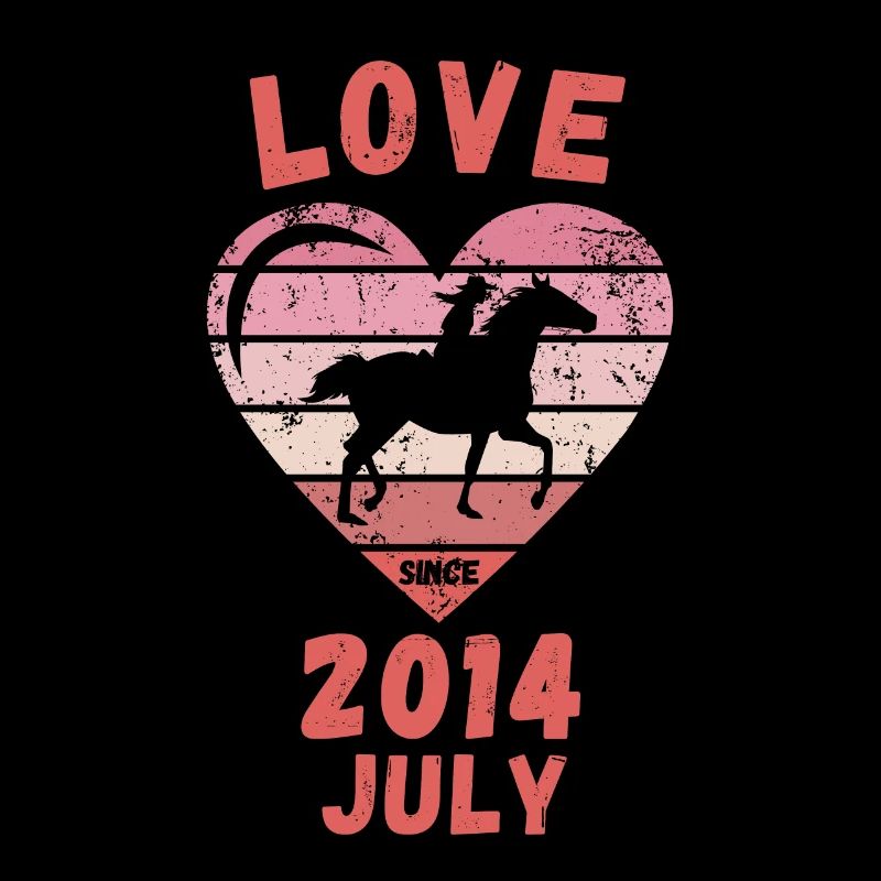 Love Pferde Reiten Geburtstag Juli 2014