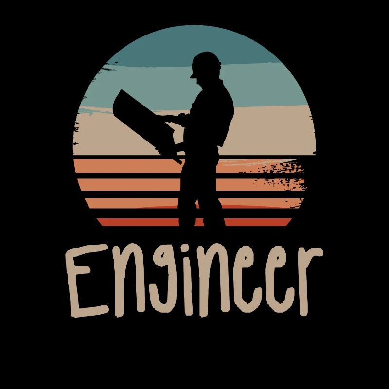 Retro Vintage Classic Engineer Engineering