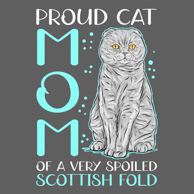 Scottish Fold-eared Cat Mom Cat Gift