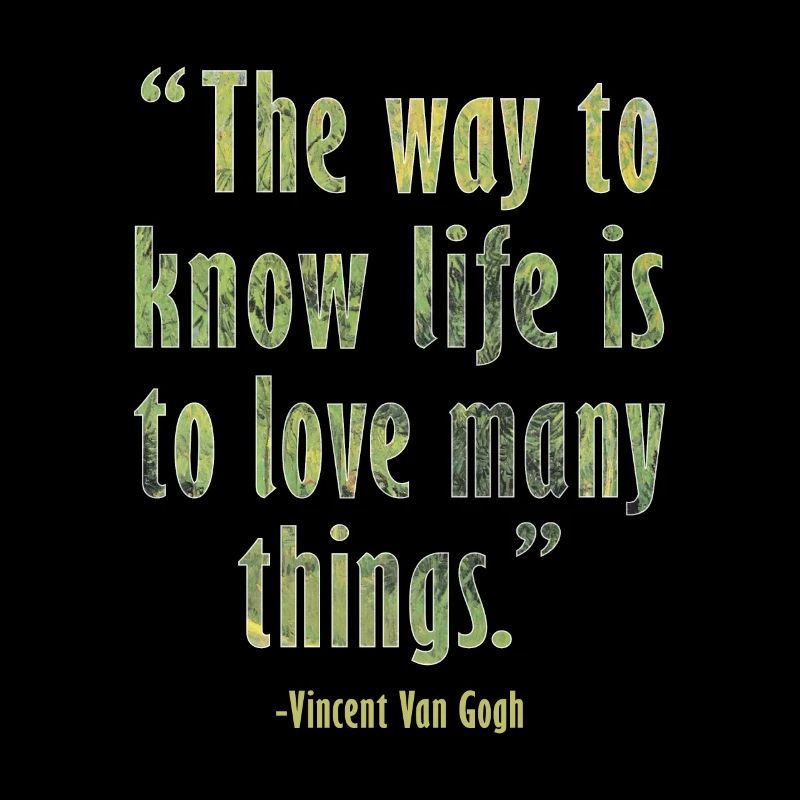 Citation d’art positif par Van Gogh Design