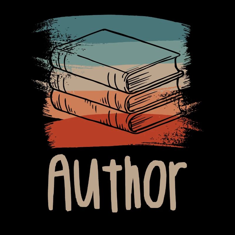 Retro Vintage Classic Author Book Writing
