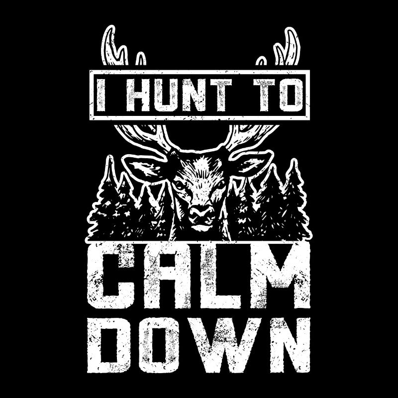 Je chasse le cerf pour se calmer