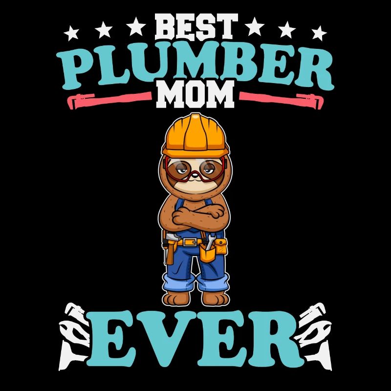 Best Plumber Mom Ever Plumbing Technician Crafts