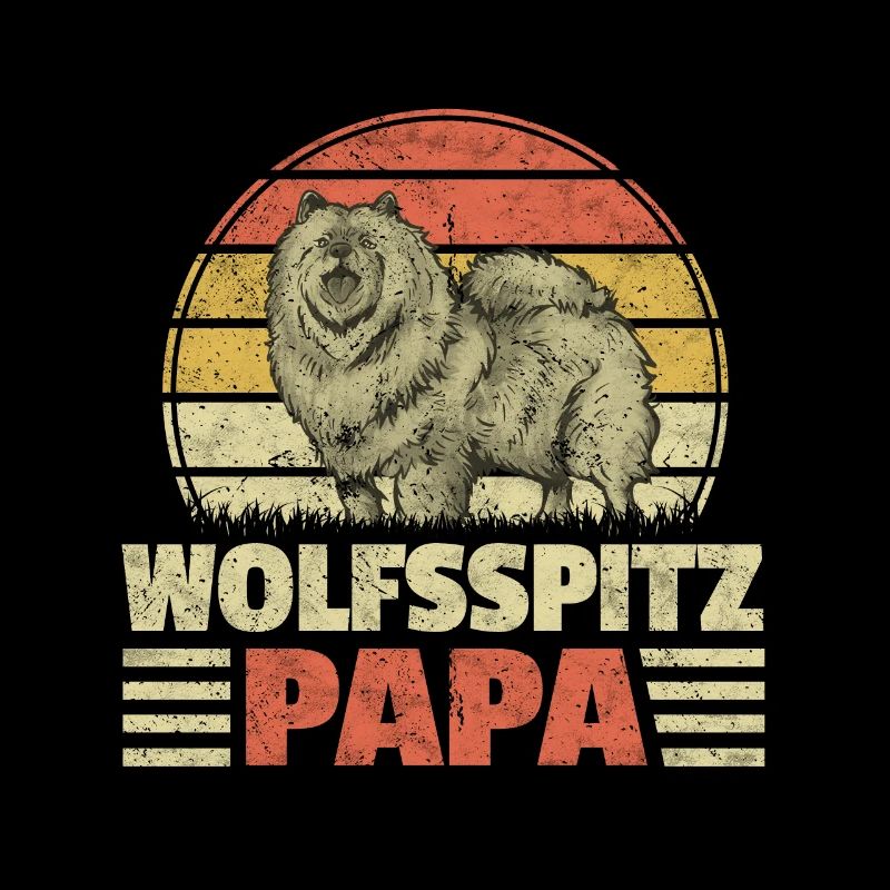 Wolfsspitz Papa deutscher Spitz Keeshond