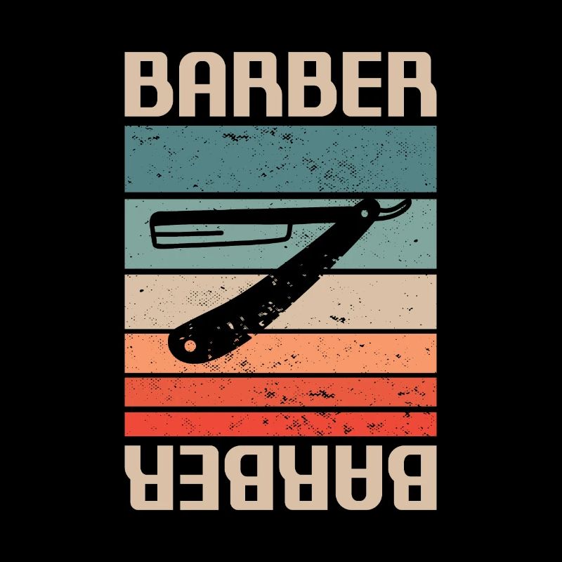 Coiffure Retro Vintage Classic Barber