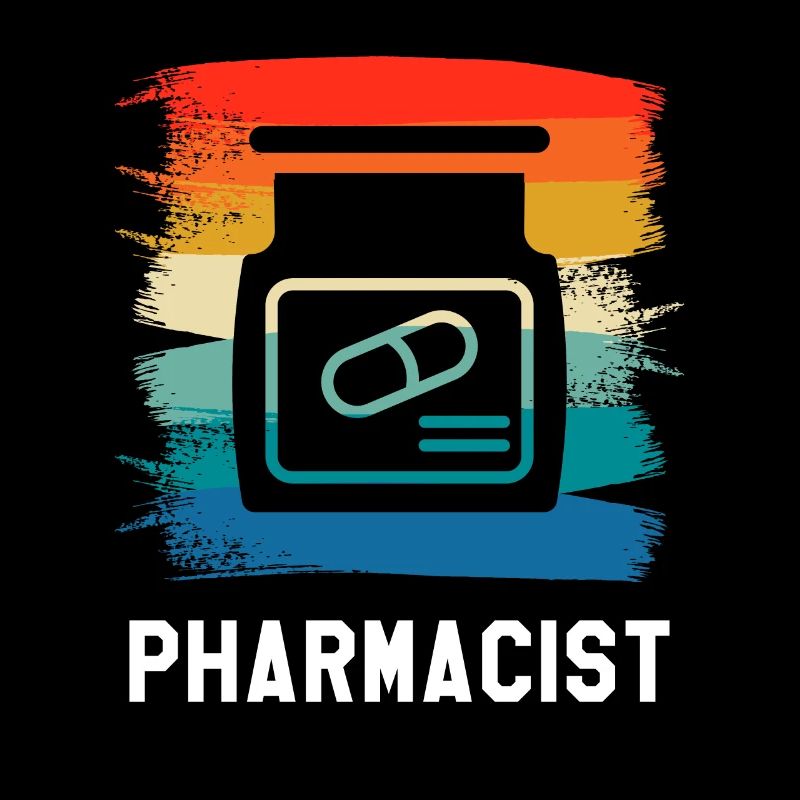 Retro Vintage Pharmacist Pharmacy