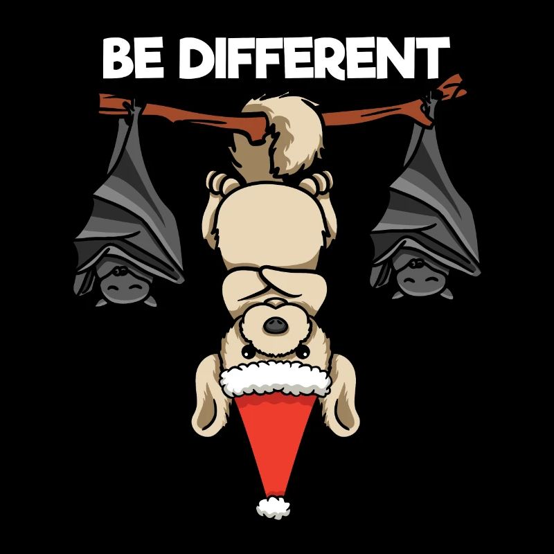 Be Different Labrador Fledermaus Weihnachtsmann