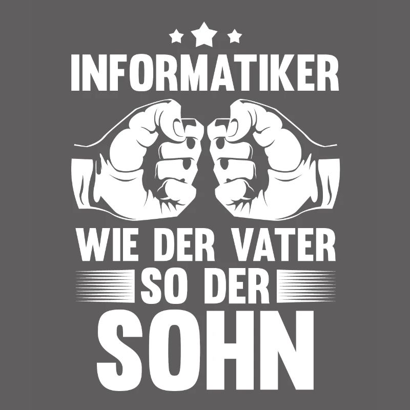 Vater Sohn Informatiker Informatik Programmierer