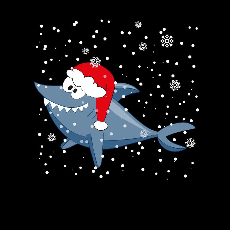Drôle de Noël Requin Noël