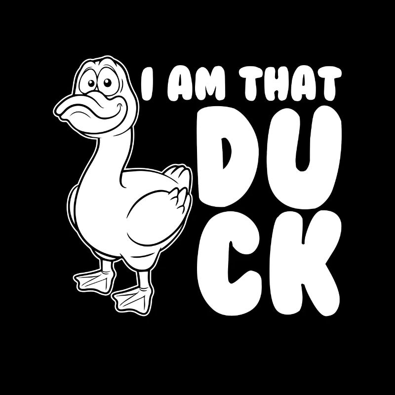 Je suis cet oiseau canard
