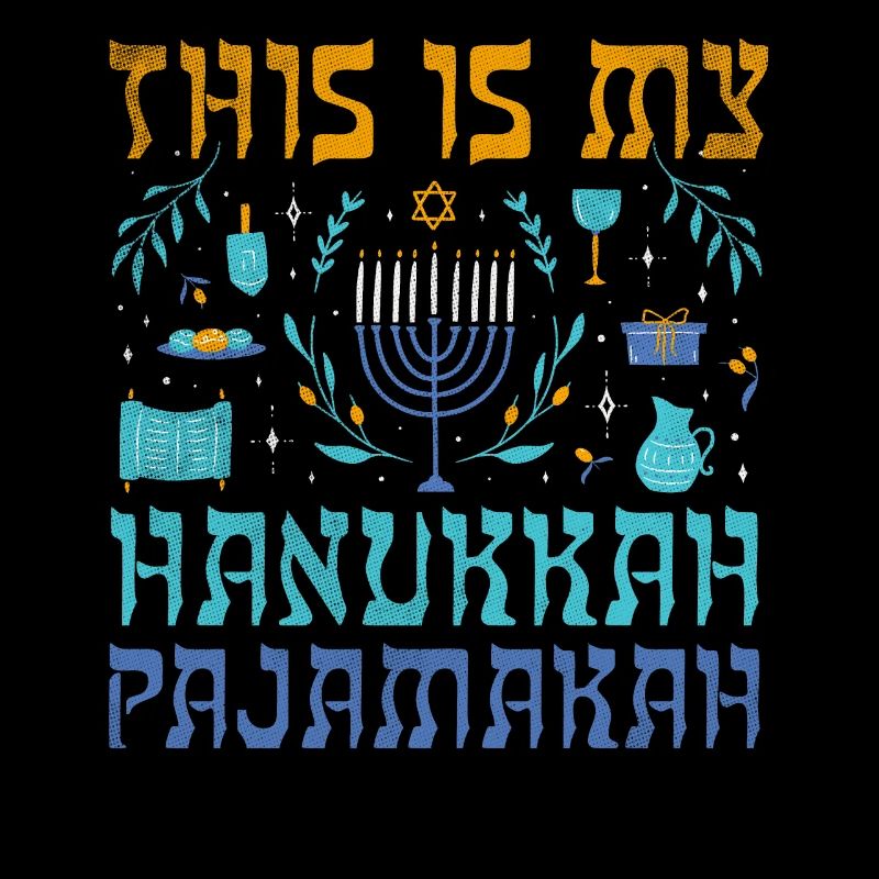 Le juif de Noël juif est mon modèle de Hanoukka
