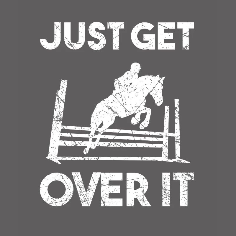 Just Get Over It Cavalier de saut d’obstacles