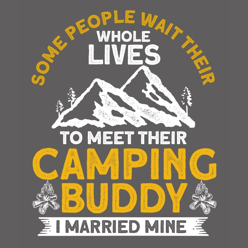 Cool Camping Buddies Gift Camping Buddy