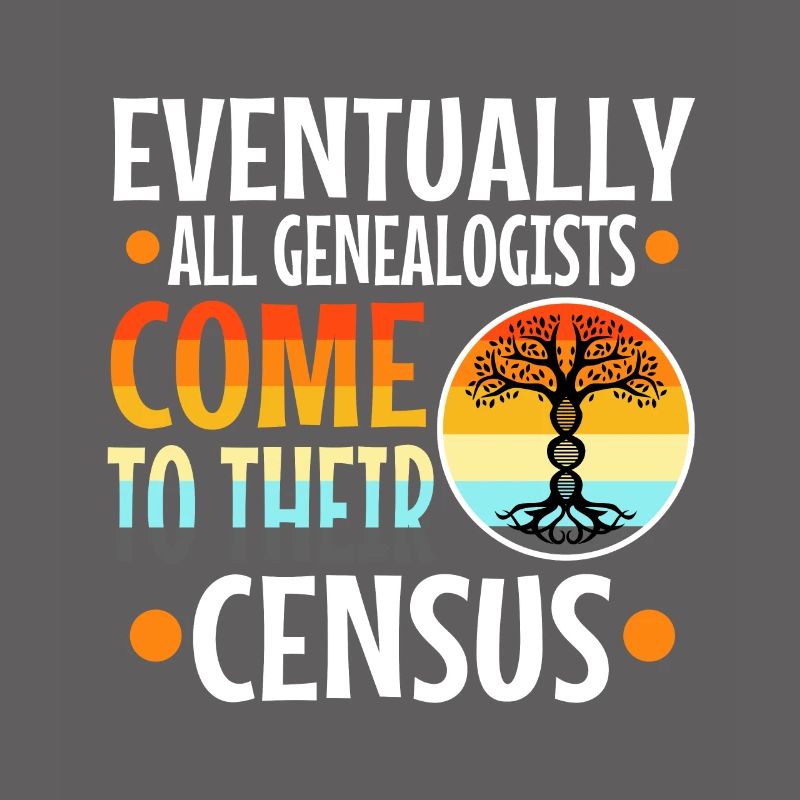 Eventually all genealogists come to their census