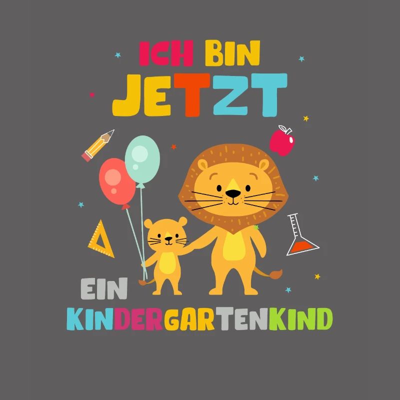 Ich bin jetzt ein Kindergartenkind Löwe