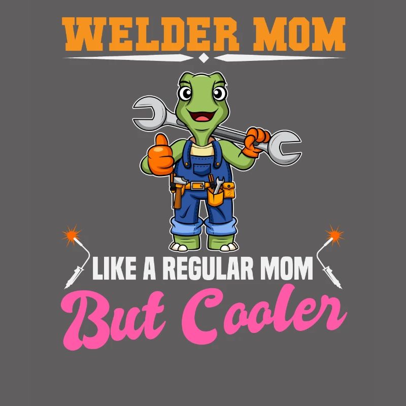 Maman soudeuse comme une maman régulière mais plus cool