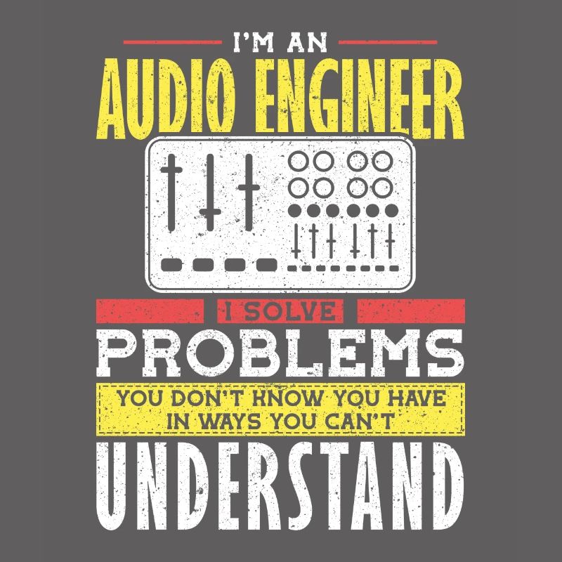 Audio Engineer Solve Problem Tontechniker