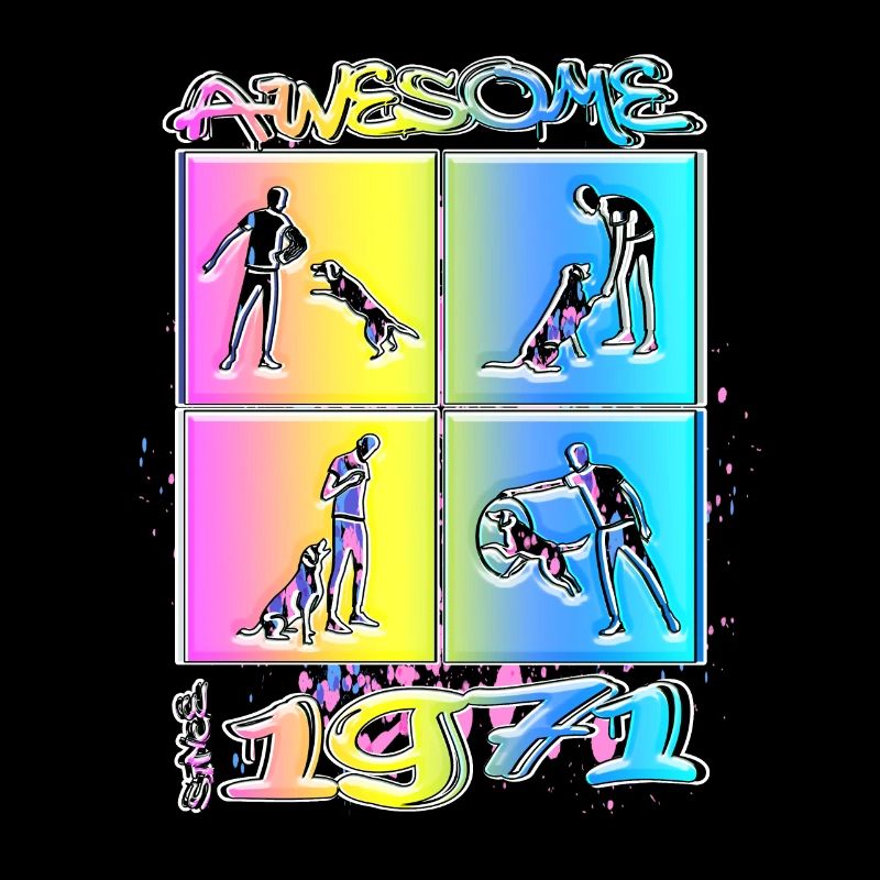 Awesome since 1971. Agility, Hundetraining