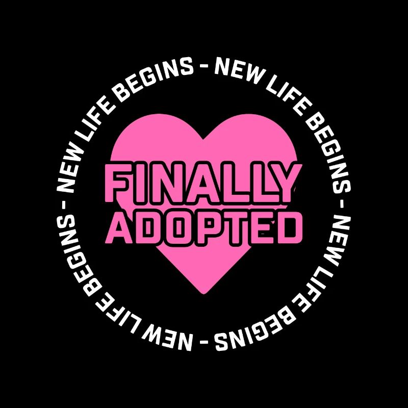 Ein Neues Leben Beginnt Endlich Adoptiert Kein