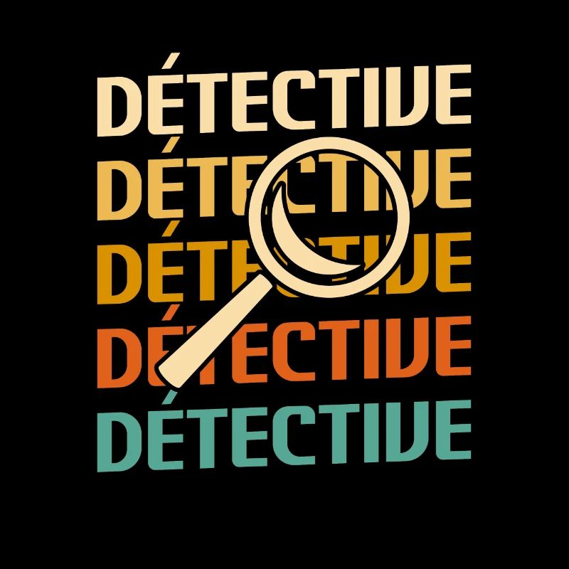 Retro Détective Enquêteur