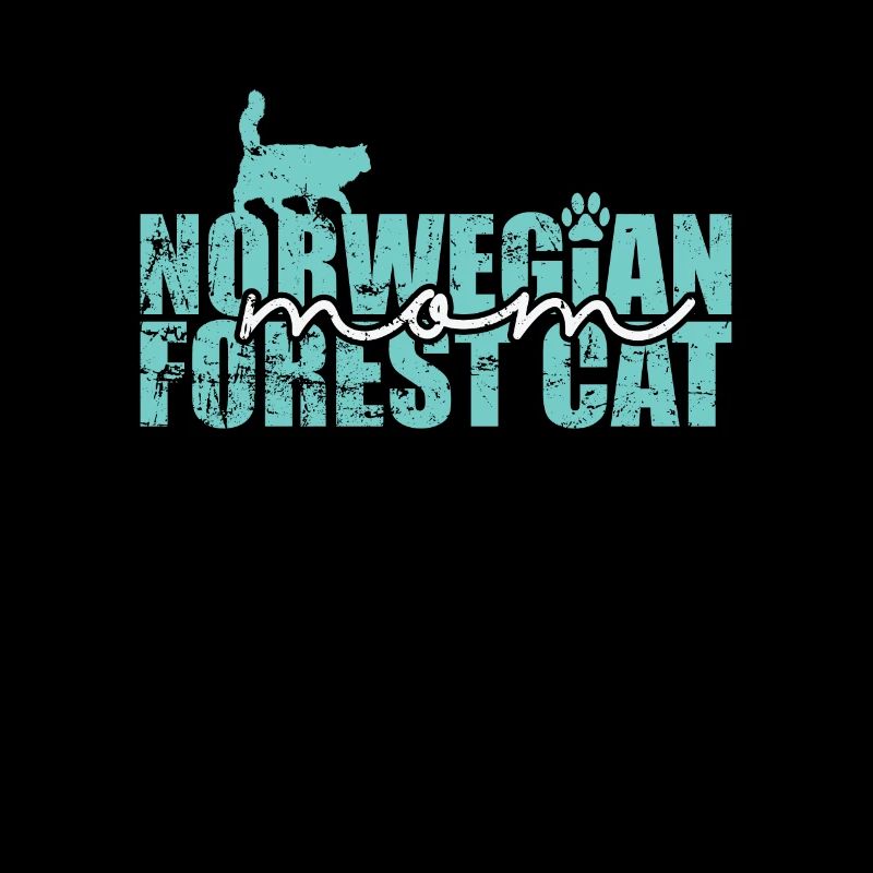 Chat des forêts norvégiennes Maman Chat de compagnie