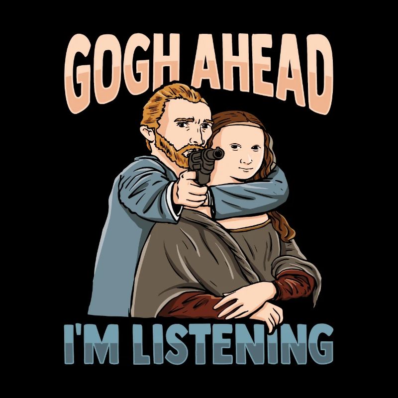 Van Gogh Art Mona Lisa
