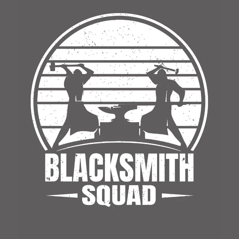 Blacksmithing Anvil Blacksmith Squad Gift Idea