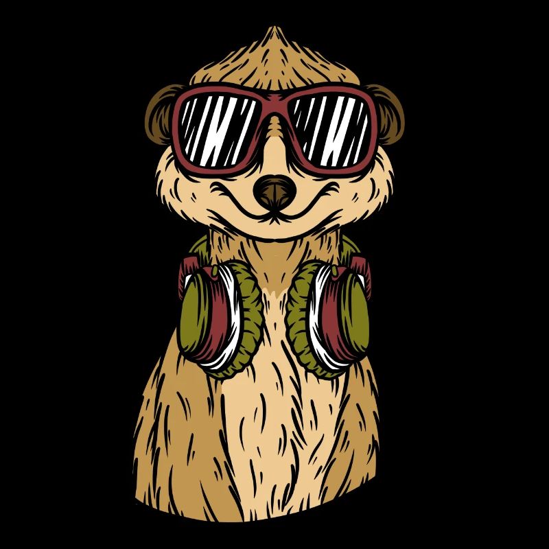 Erdmännchen Sonnenbrille