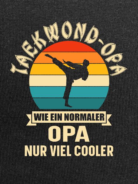 Taekwondo Opa Spruch